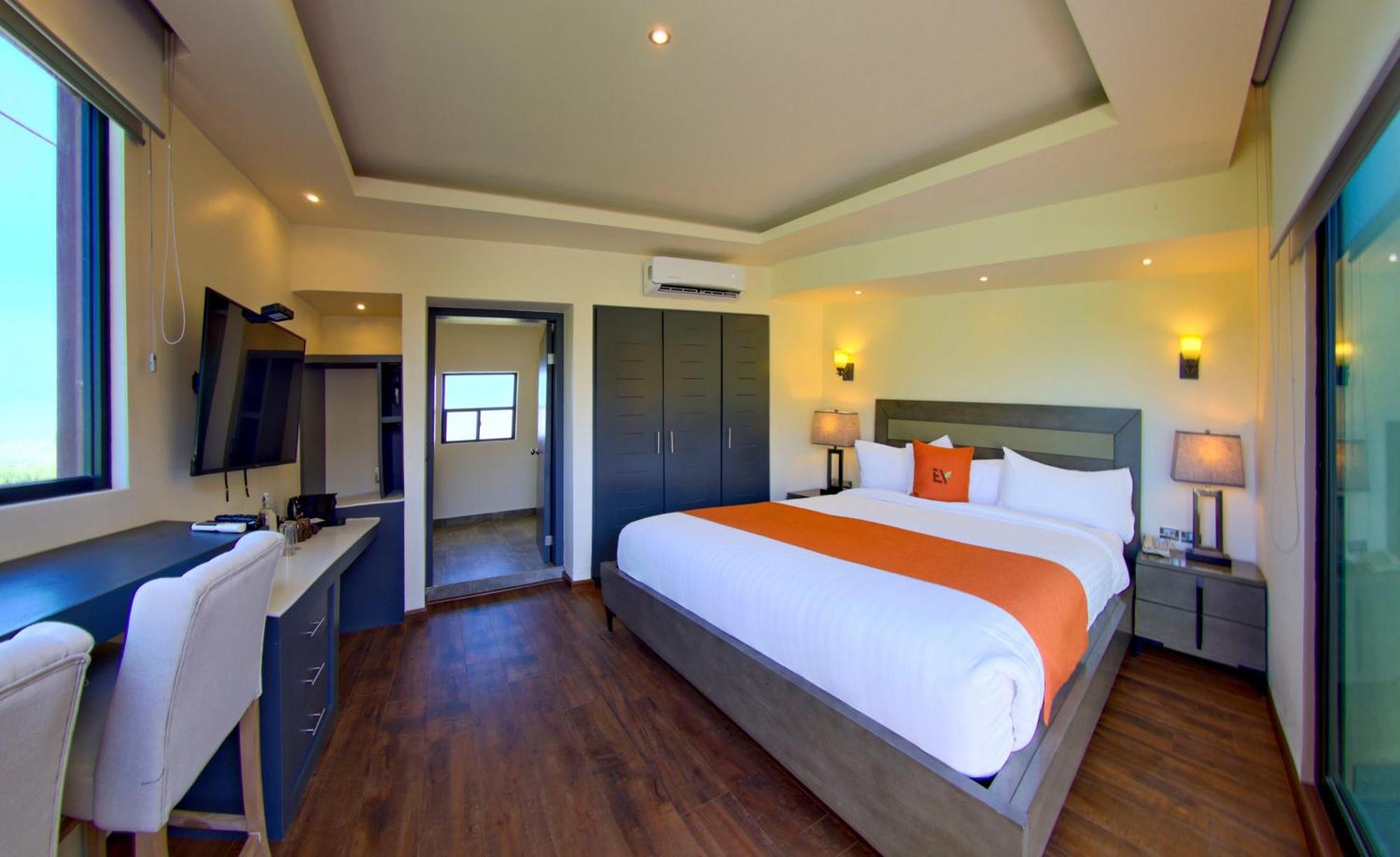 Entre Vinedos By Hotel Boutique ואלה דה גוואדלופה חדר תמונה