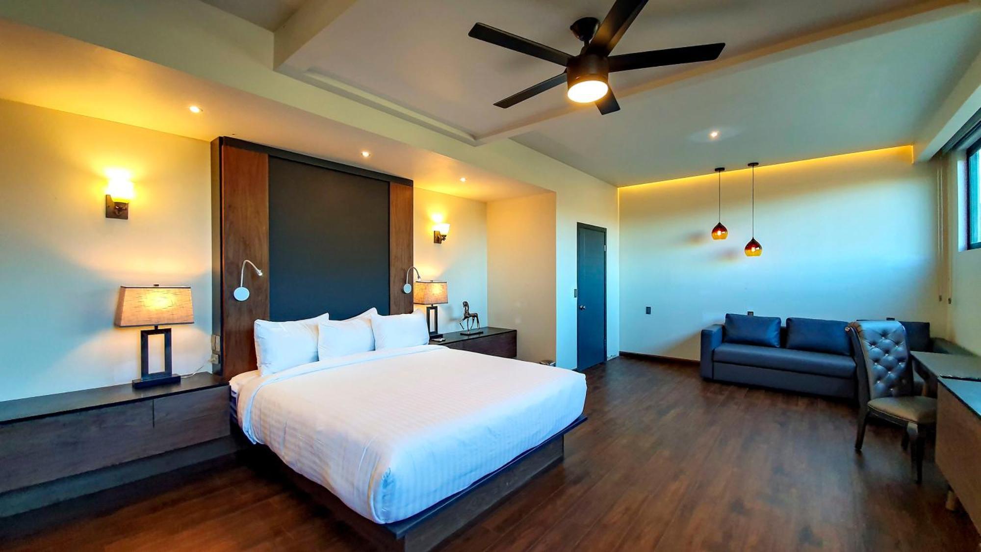 Entre Vinedos By Hotel Boutique ואלה דה גוואדלופה חדר תמונה