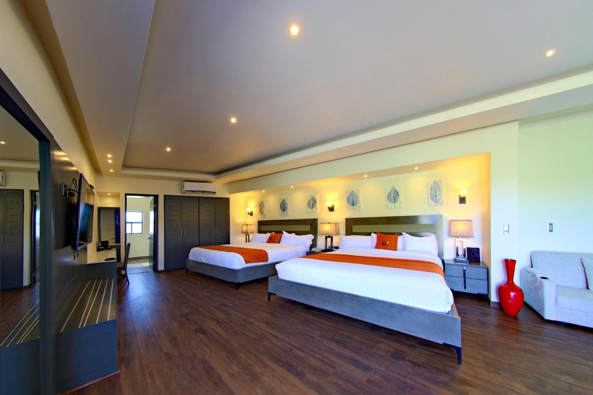 Entre Vinedos By Hotel Boutique ואלה דה גוואדלופה חדר תמונה