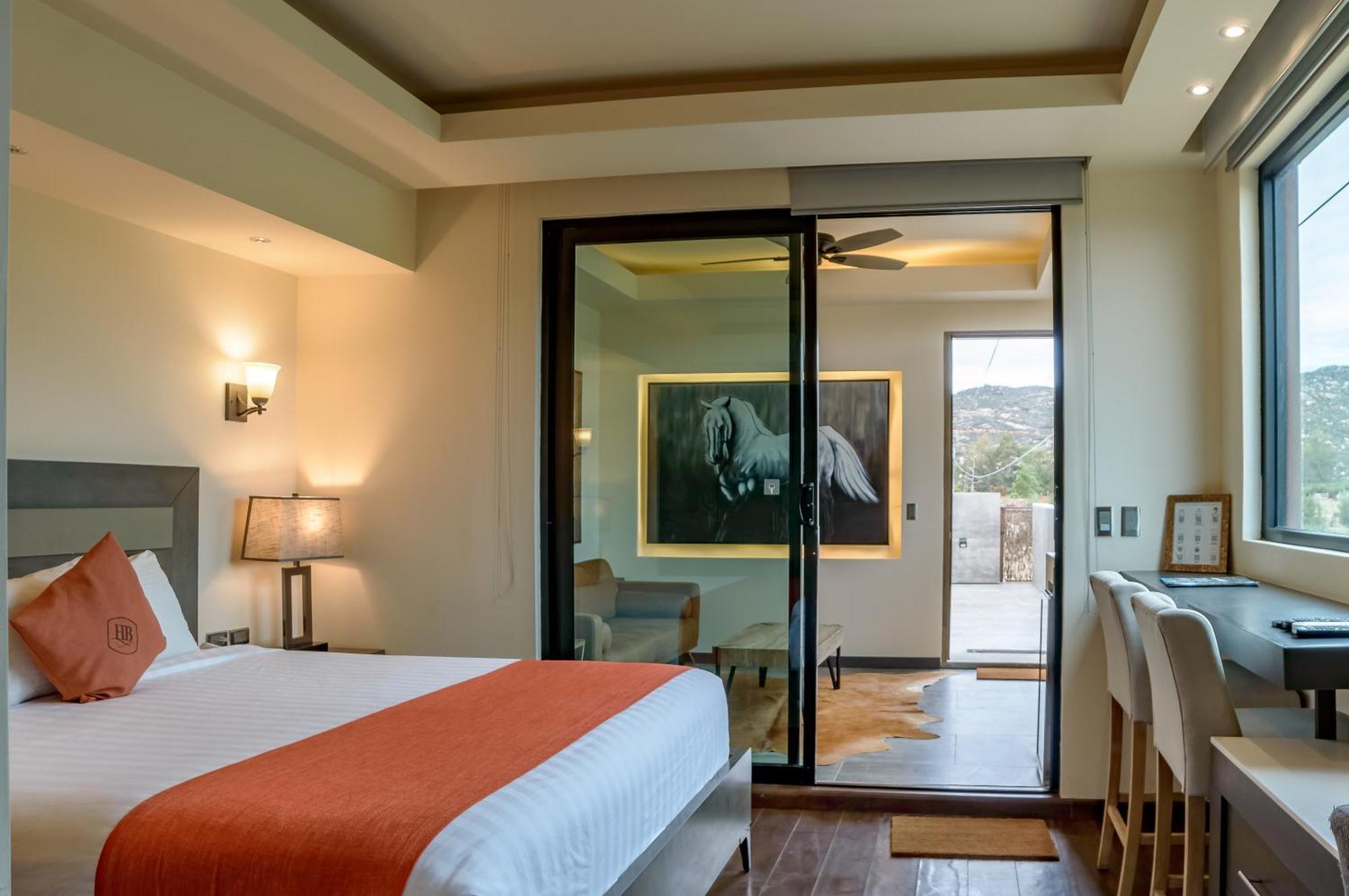 Entre Vinedos By Hotel Boutique ואלה דה גוואדלופה חדר תמונה